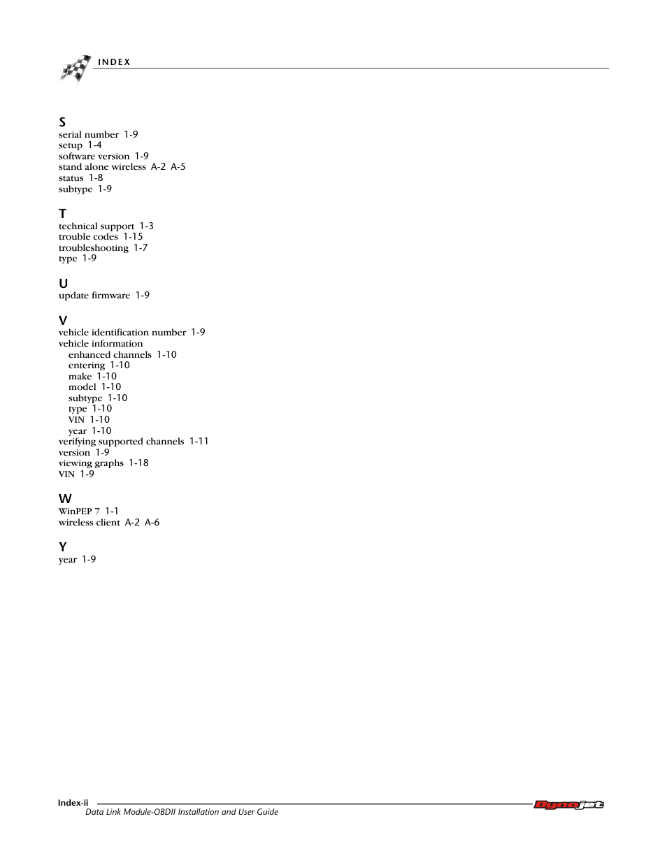 Dynojet Data Link Module - OBDII User Manual | Page 32 / 33
