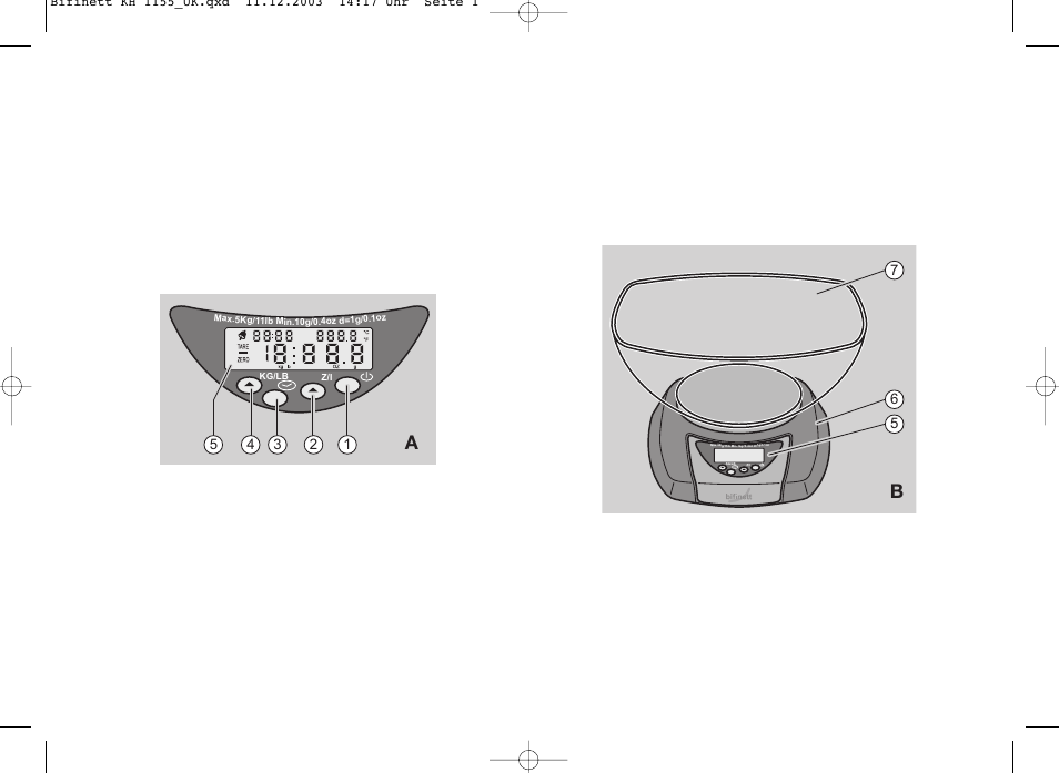 Bifinett KH 1155 User Manual | 7 pages