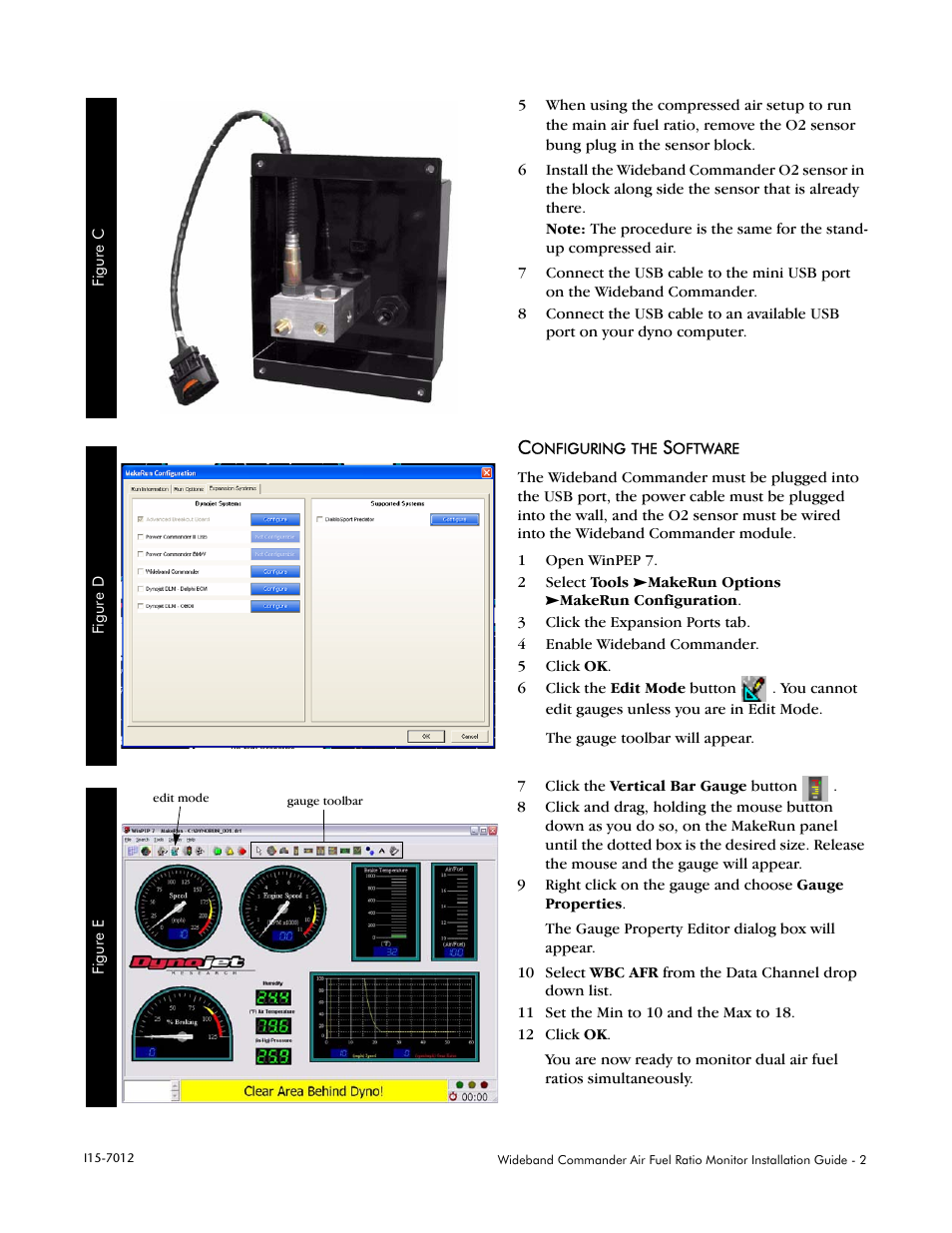 Dynojet Wideband Commander Air/Fuel Ratio Monitor User Manual | Page 4 / 4