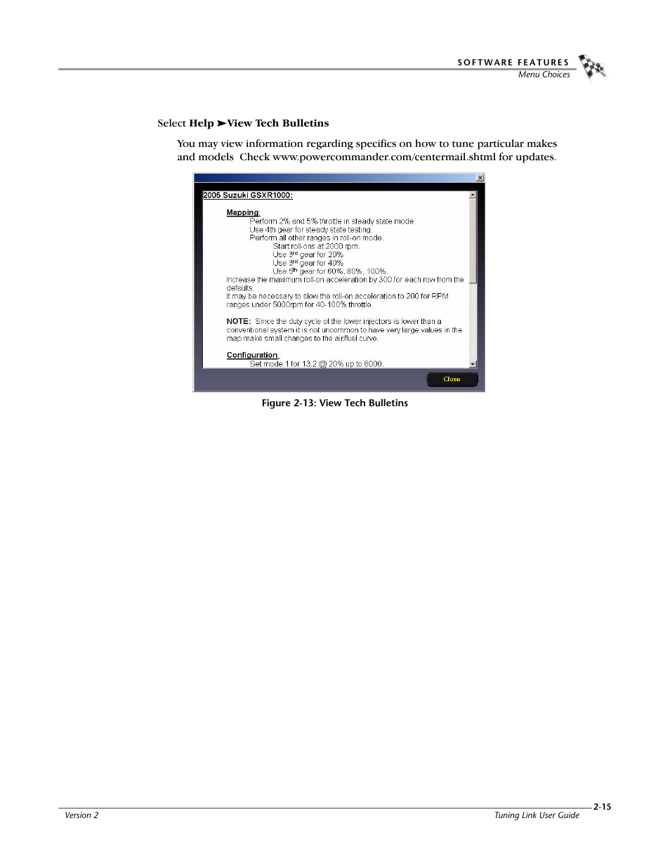 Dynojet Tuning Link User Manual | Page 27 / 36