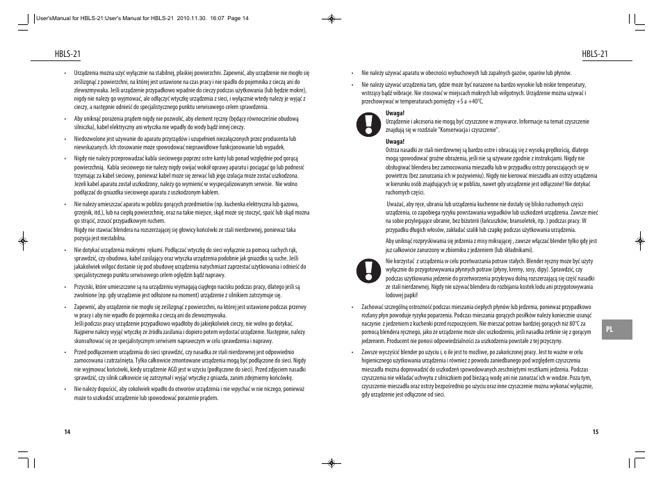 Hbls-21 | Dyras HBLS-21 User Manual | Page 8 / 29