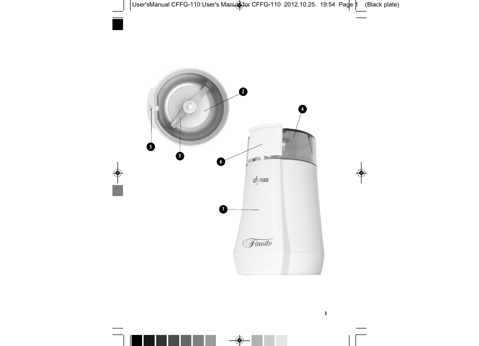 Dyras CFFG-110 User Manual | 23 pages