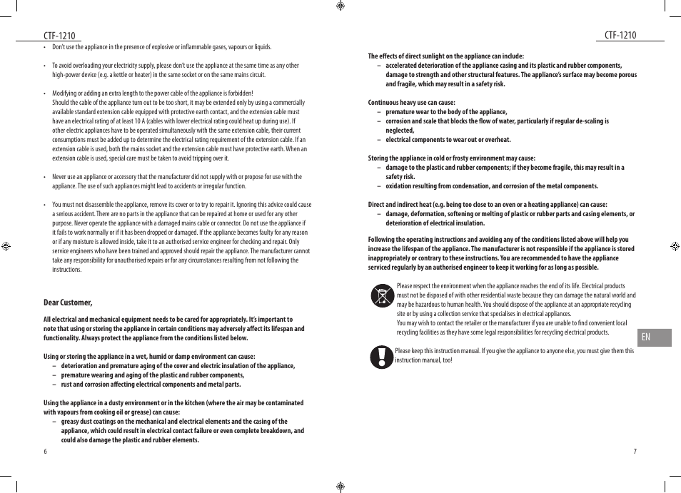 Dyras CTF-1210 User Manual | Page 4 / 29