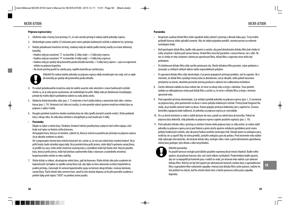 Mckr-8700n | Dyras MCKR-8700N User Manual | Page 30 / 43