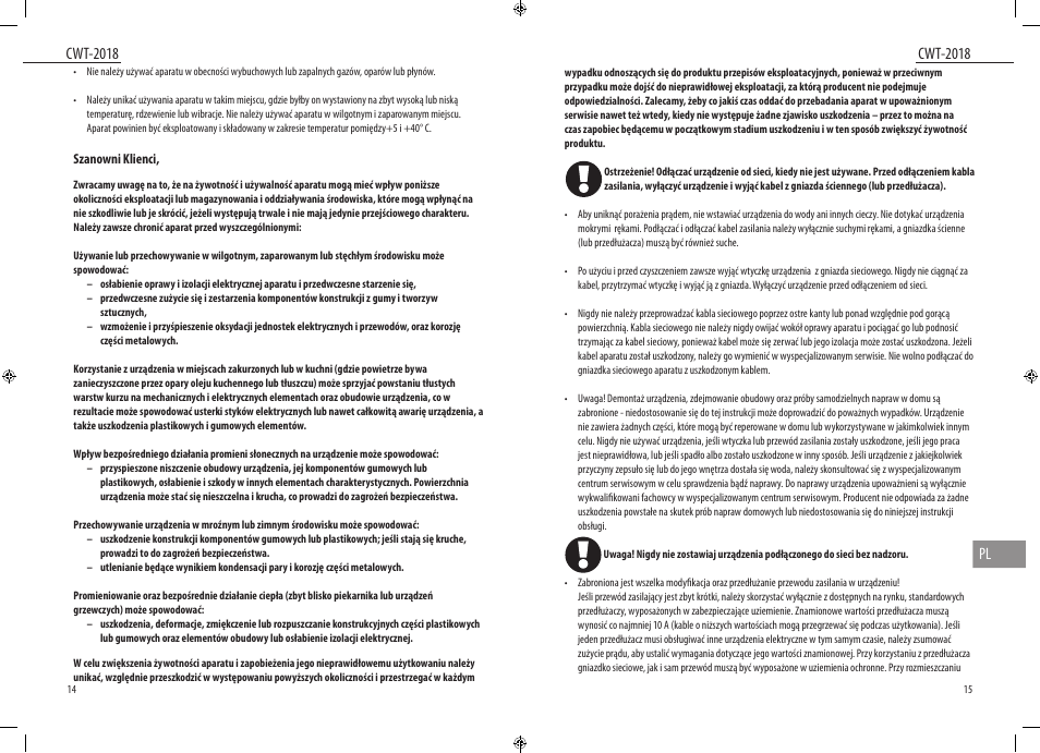 Cwt-2018, Cwt-2018 pl | Dyras CWT-2018 User Manual | Page 8 / 27
