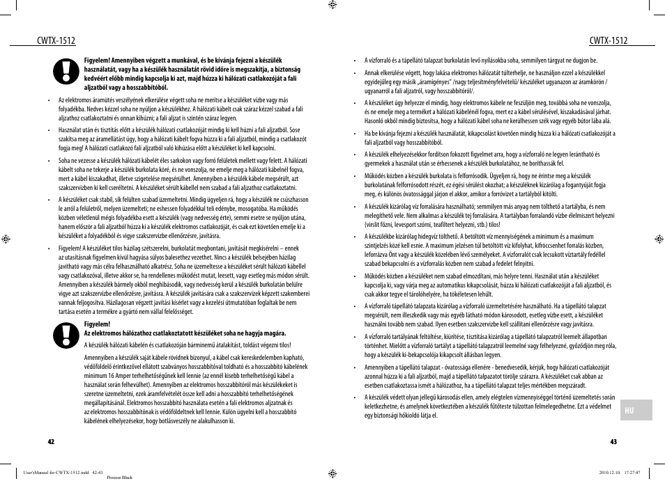 Cwtx-1512 | Dyras CWTX-1512 User Manual | Page 22 / 25