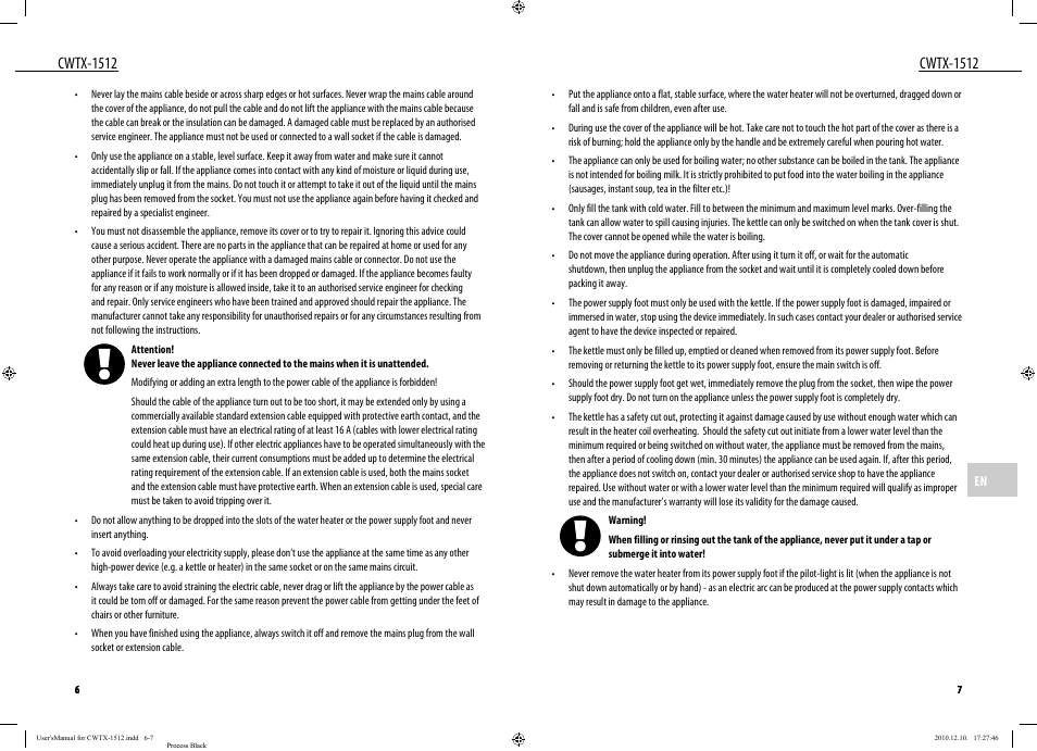Cwtx-1512 | Dyras CWTX-1512 User Manual | Page 4 / 25