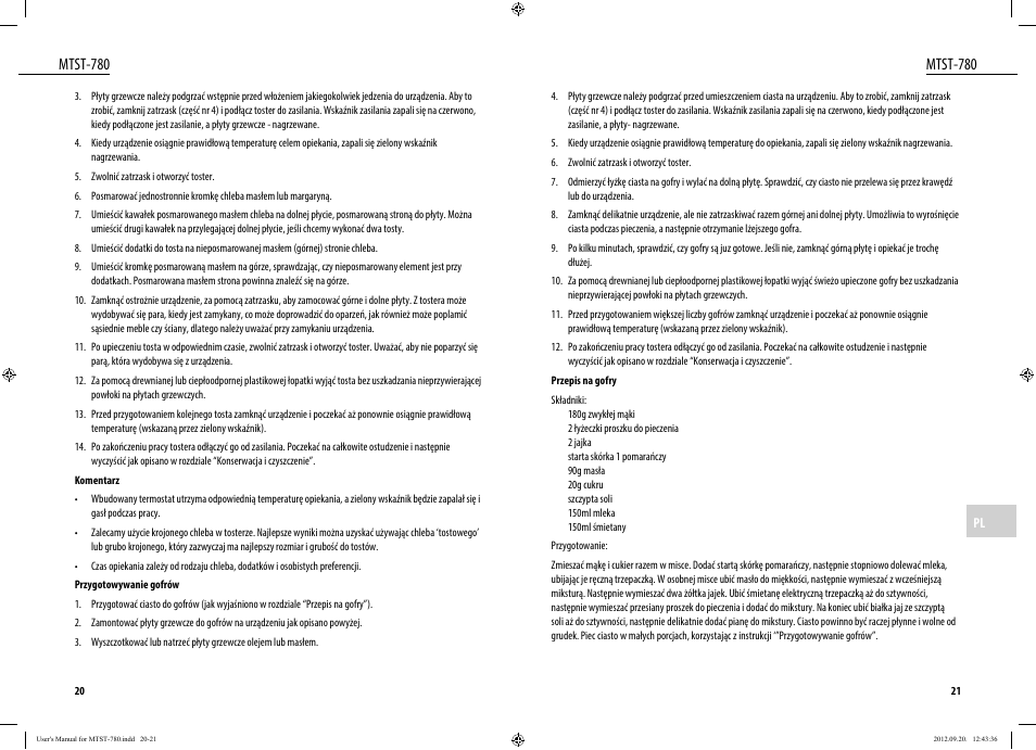 Mtst-780 | Dyras MTST-780 User Manual | Page 11 / 29