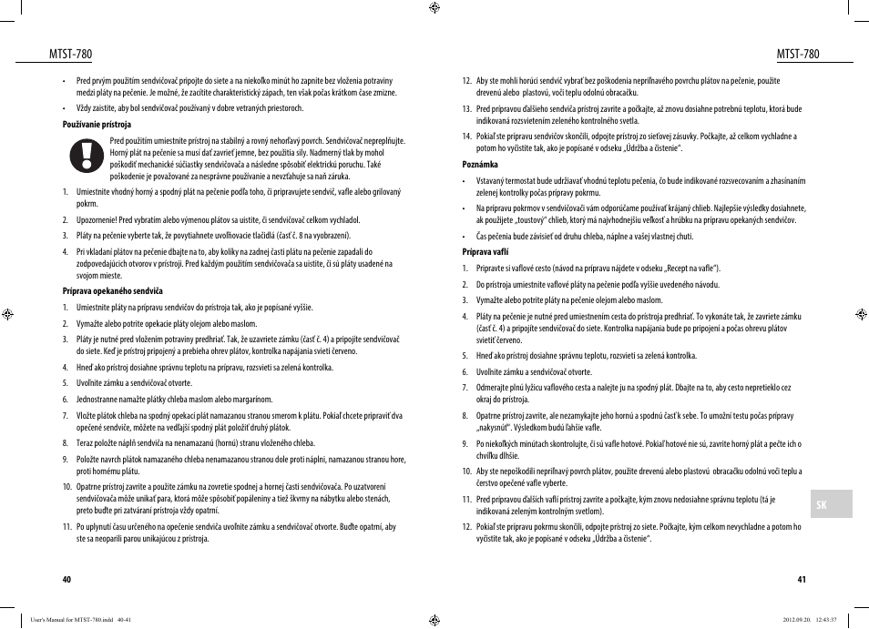 Mtst-780 | Dyras MTST-780 User Manual | Page 21 / 29