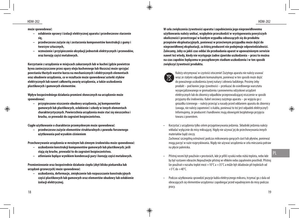 Dyras HDM-202 User Manual | Page 10 / 31