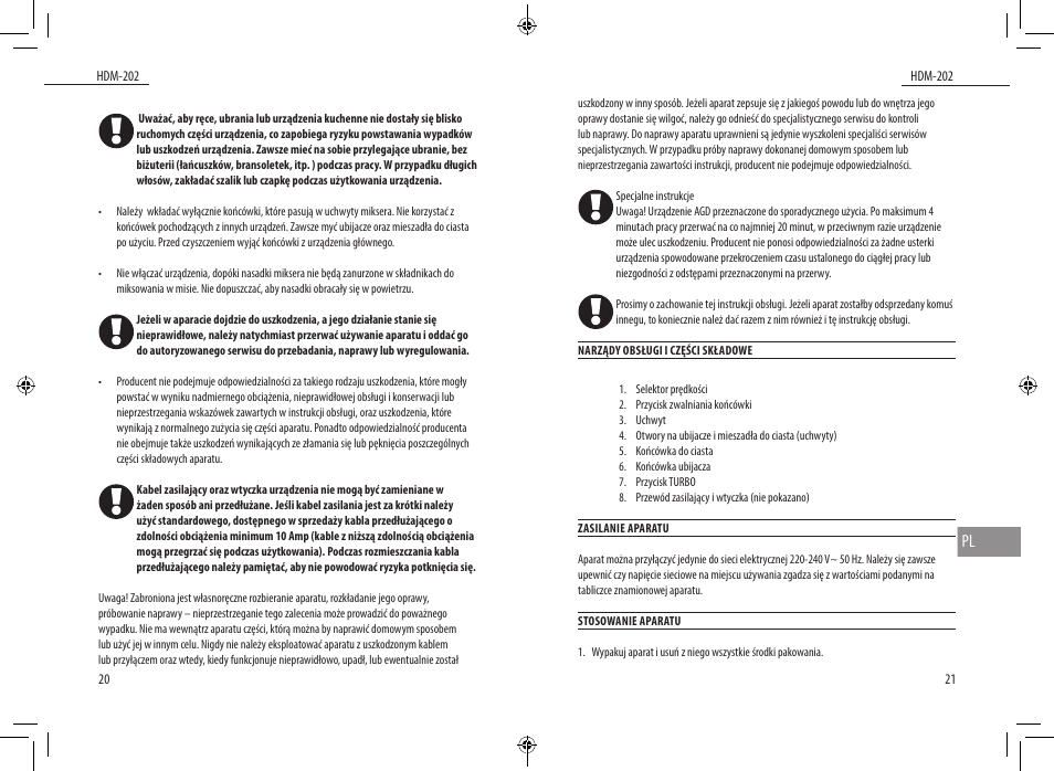 Dyras HDM-202 User Manual | Page 11 / 31