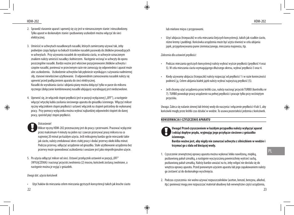 Dyras HDM-202 User Manual | Page 12 / 31