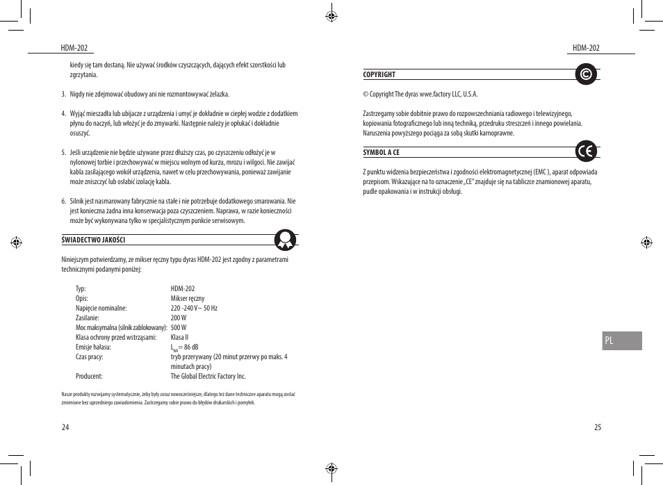 Dyras HDM-202 User Manual | Page 13 / 31