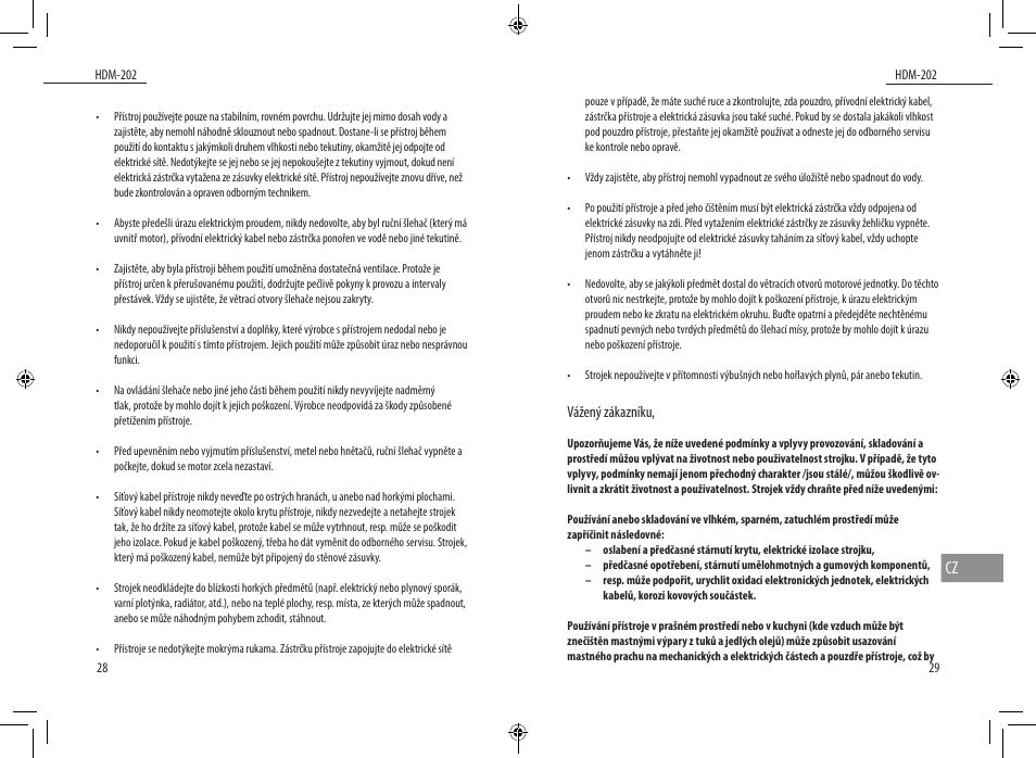 Dyras HDM-202 User Manual | Page 15 / 31