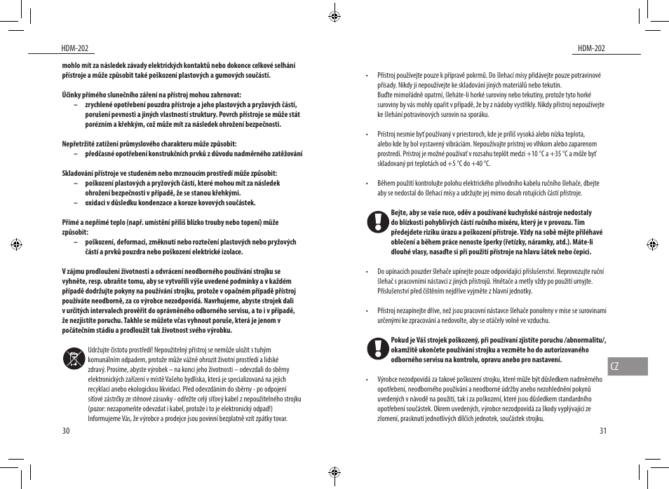 Dyras HDM-202 User Manual | Page 16 / 31