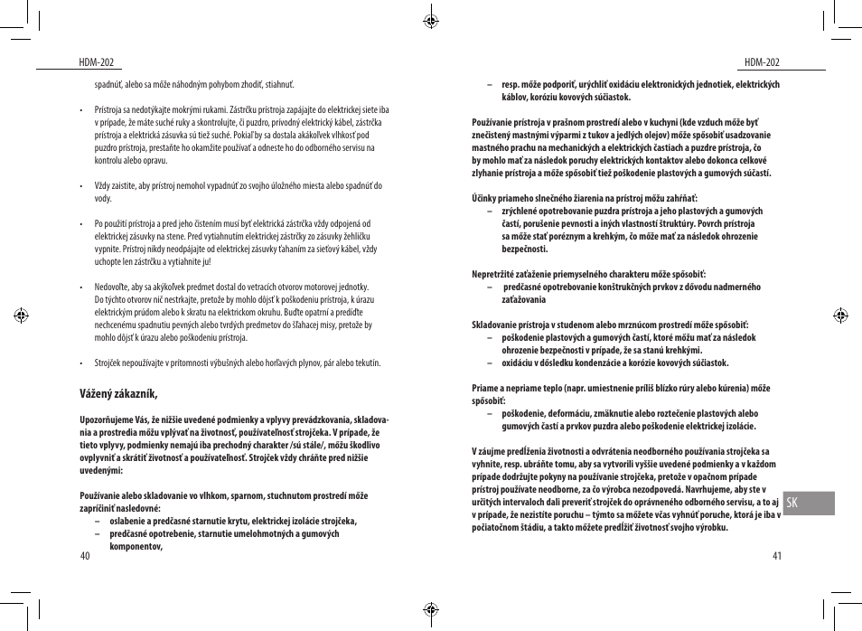 Dyras HDM-202 User Manual | Page 21 / 31