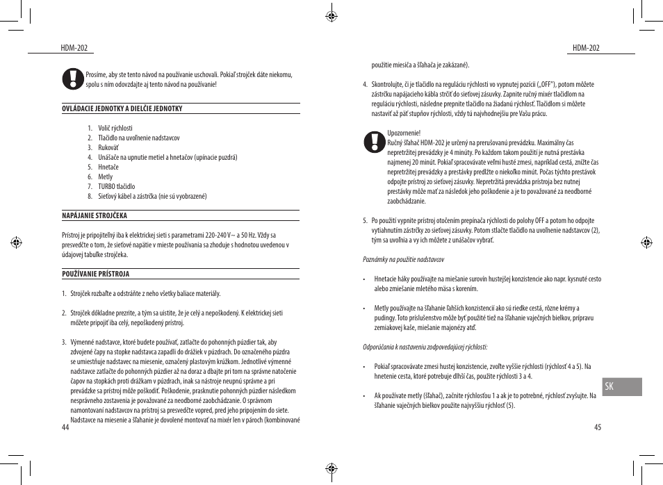 Dyras HDM-202 User Manual | Page 23 / 31