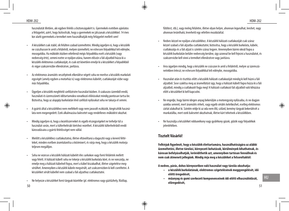 Dyras HDM-202 User Manual | Page 26 / 31