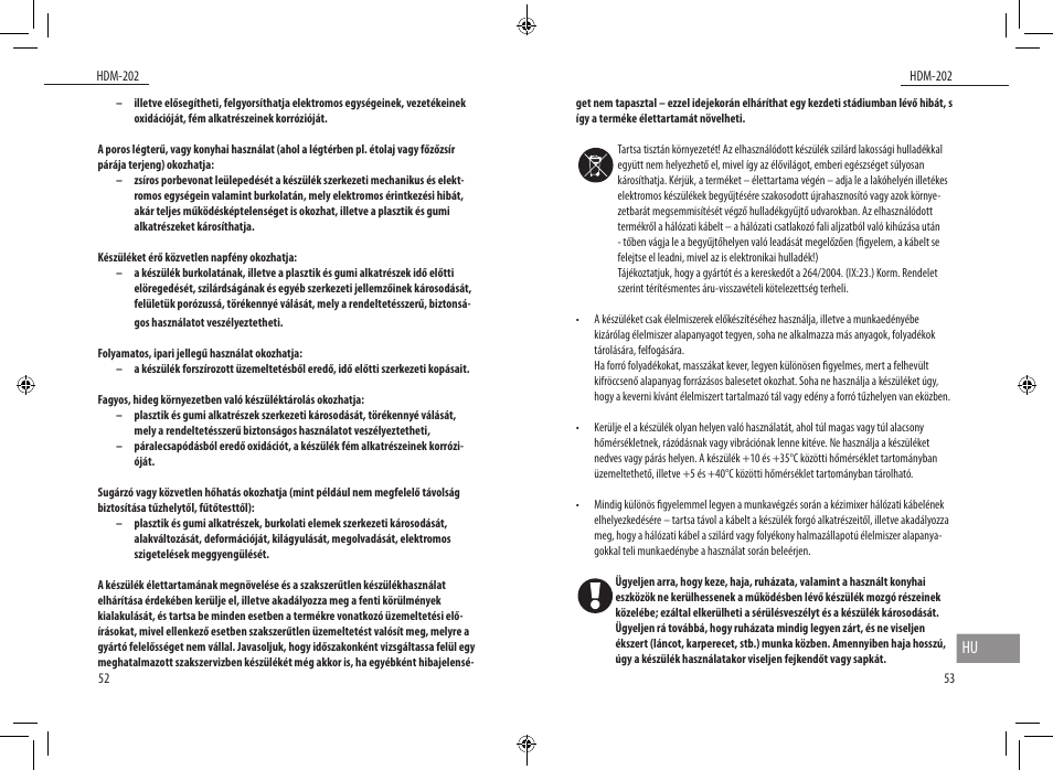 Dyras HDM-202 User Manual | Page 27 / 31