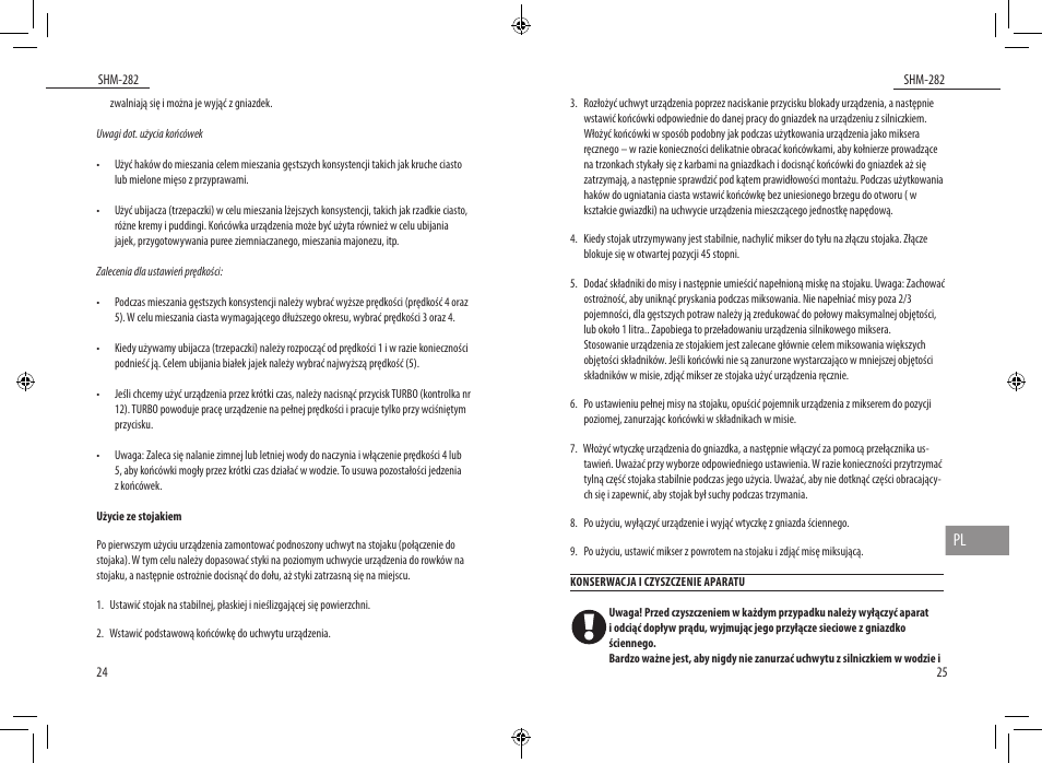 Dyras SHM-282 User Manual | Page 13 / 35
