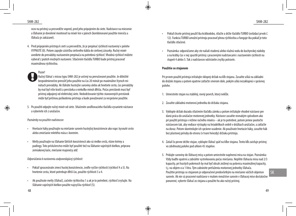 Dyras SHM-282 User Manual | Page 25 / 35