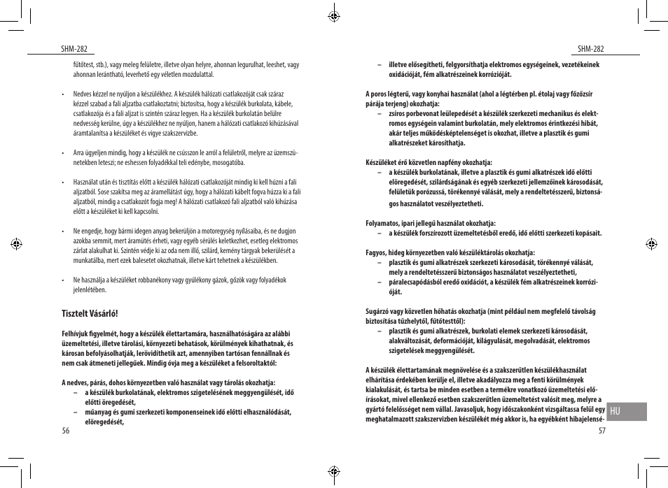 Dyras SHM-282 User Manual | Page 29 / 35
