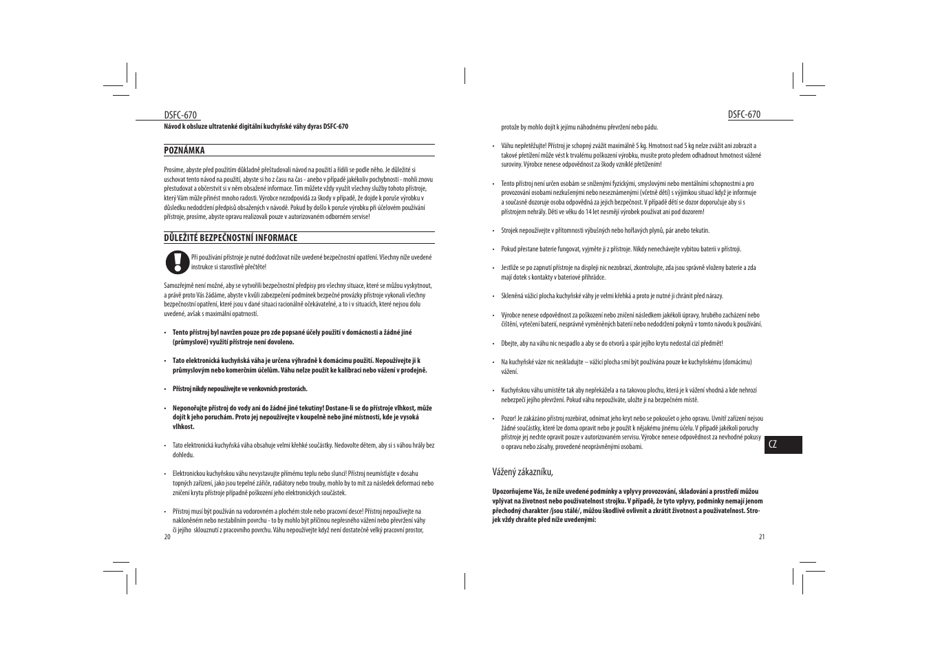 Dyras DSFC-670 User Manual | Page 11 / 27
