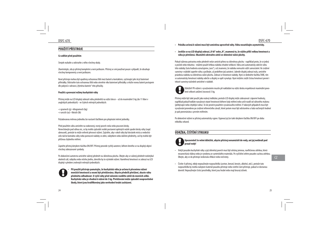 Dyras DSFC-670 User Manual | Page 13 / 27