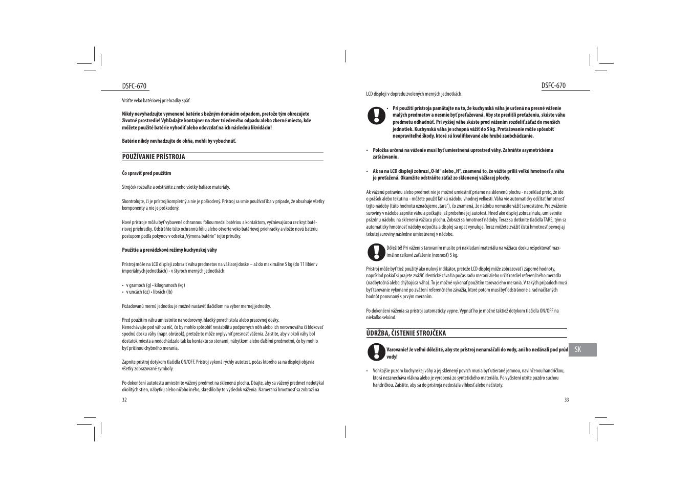 Dyras DSFC-670 User Manual | Page 17 / 27