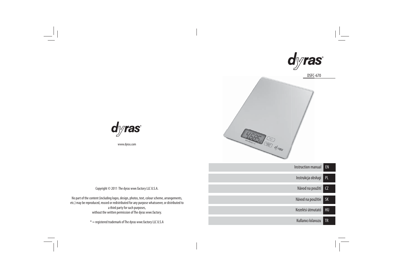 Dsfc-670 user's manual5 | Dyras DSFC-670 User Manual | Page 2 / 27