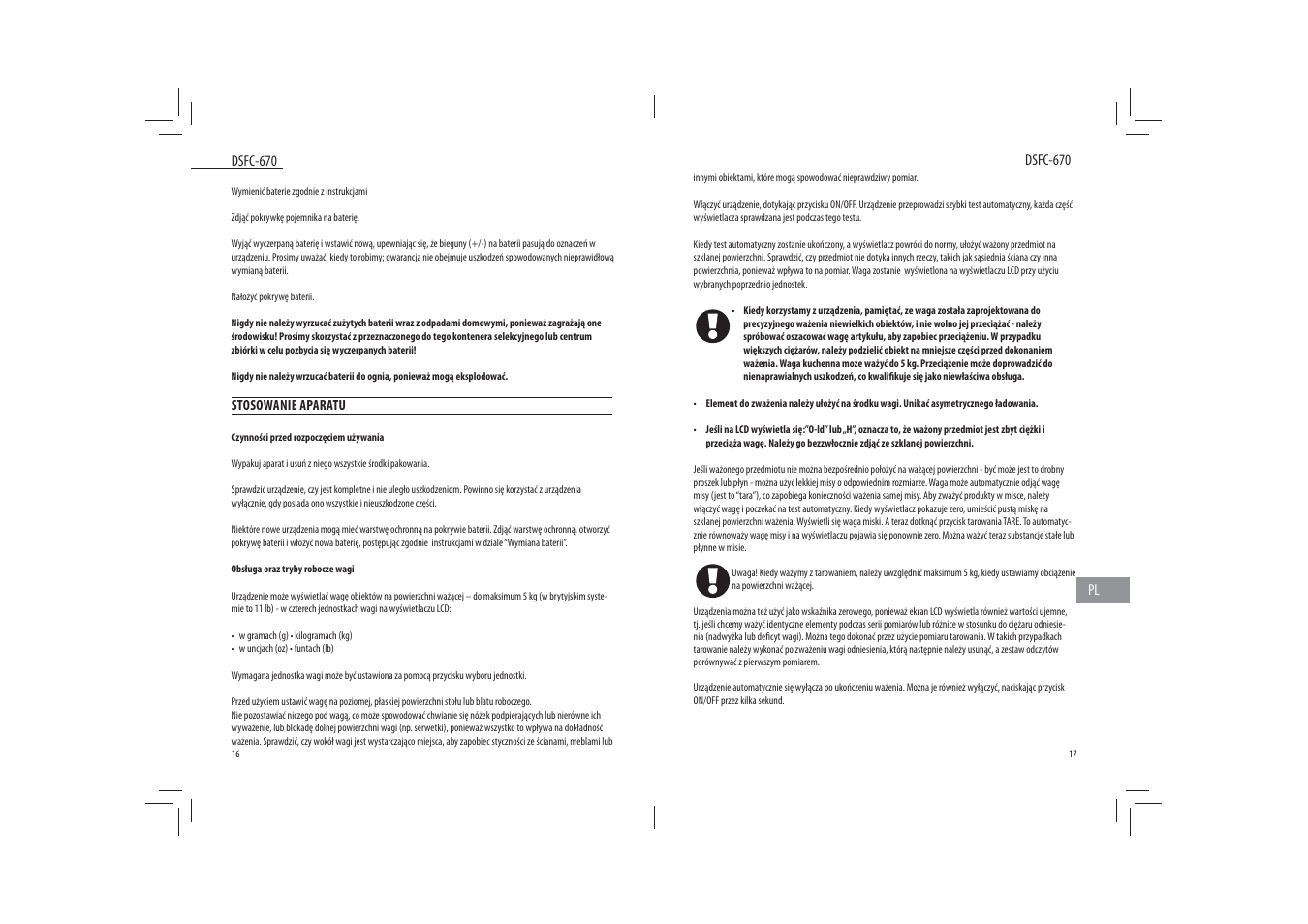 Dyras DSFC-670 User Manual | Page 9 / 27