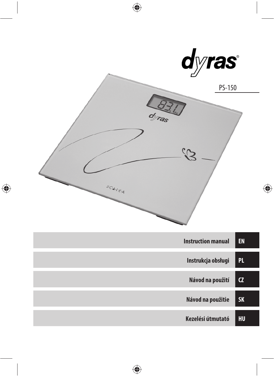 Ps-150 | Dyras PS-150 User Manual | Page 3 / 41