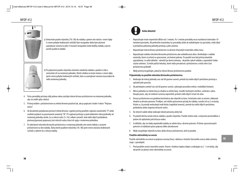 Mfop-412 | Dyras MFOP-412 User Manual | Page 30 / 41