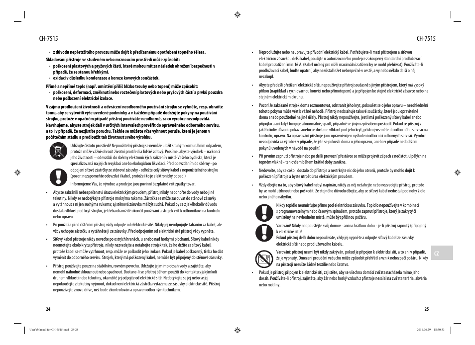 Ch-7515 | Dyras CH-7515 User Manual | Page 13 / 25