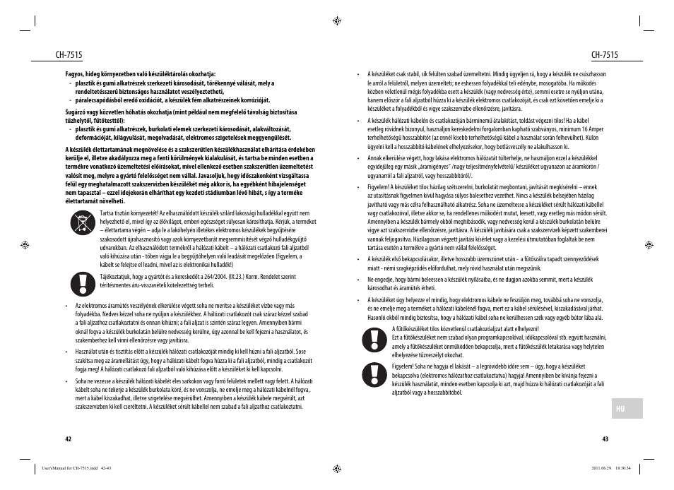 Ch-7515 | Dyras CH-7515 User Manual | Page 22 / 25