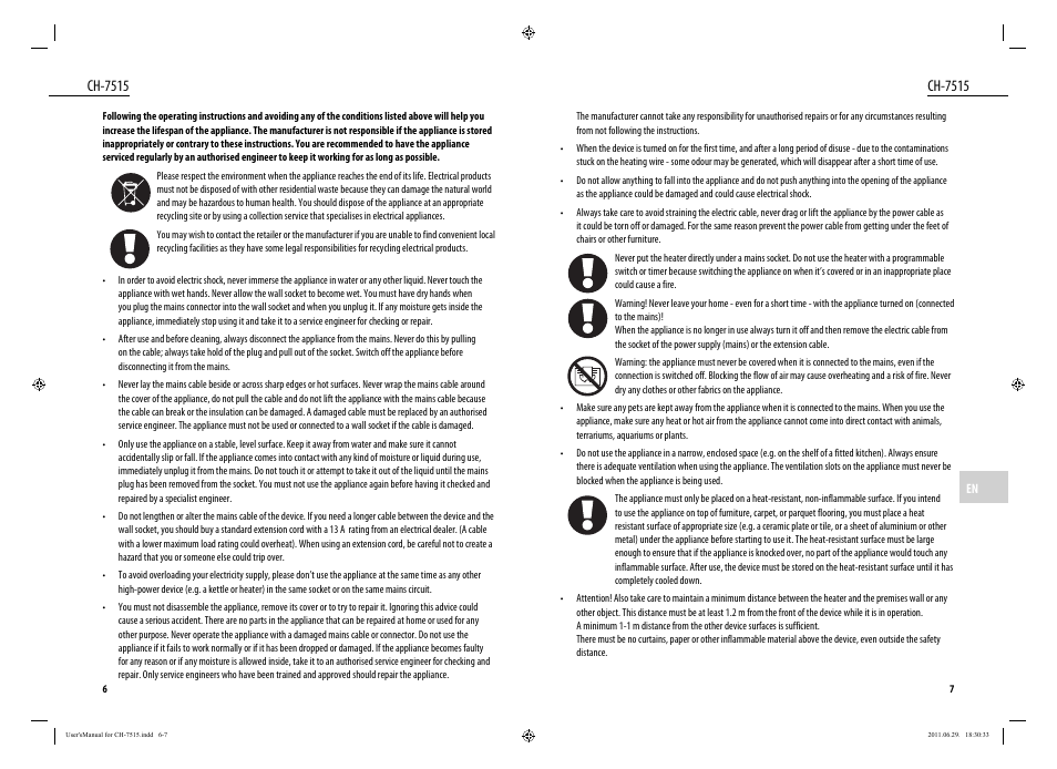 Ch-7515 | Dyras CH-7515 User Manual | Page 4 / 25