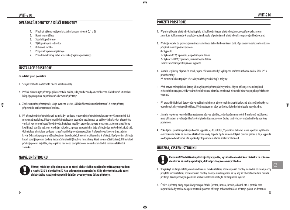 Dyras WHT-210 User Manual | Page 13 / 23