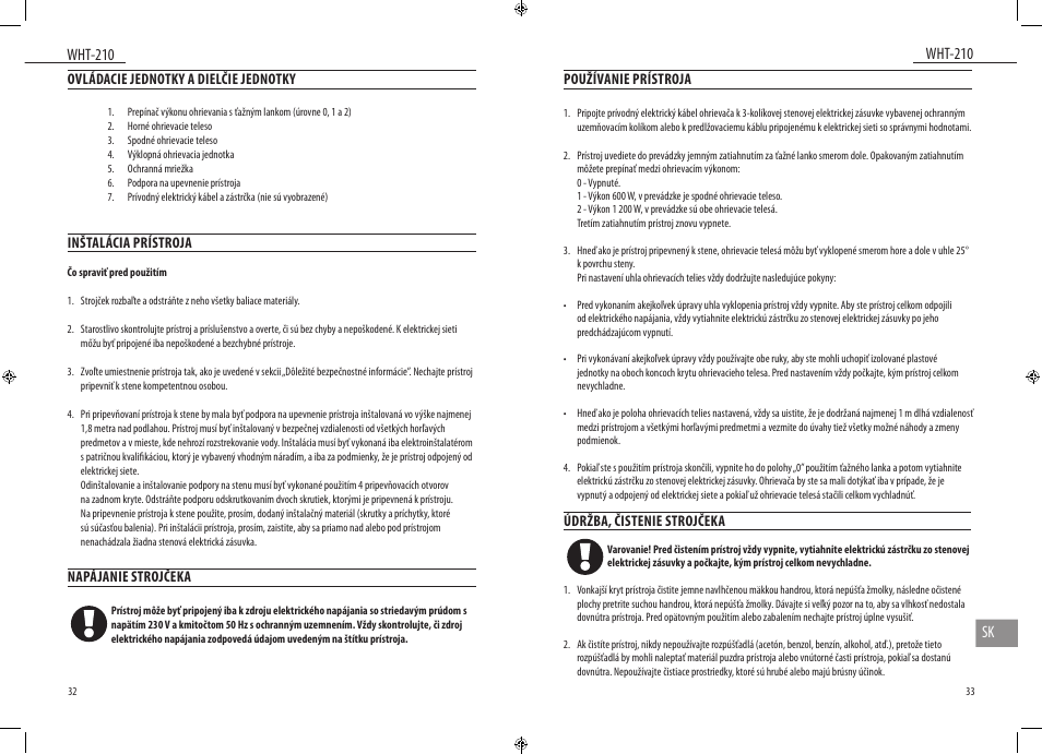 Dyras WHT-210 User Manual | Page 17 / 23