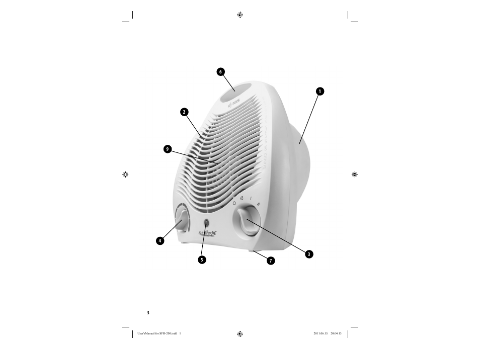 Dyras SFH-200 User Manual | 25 pages