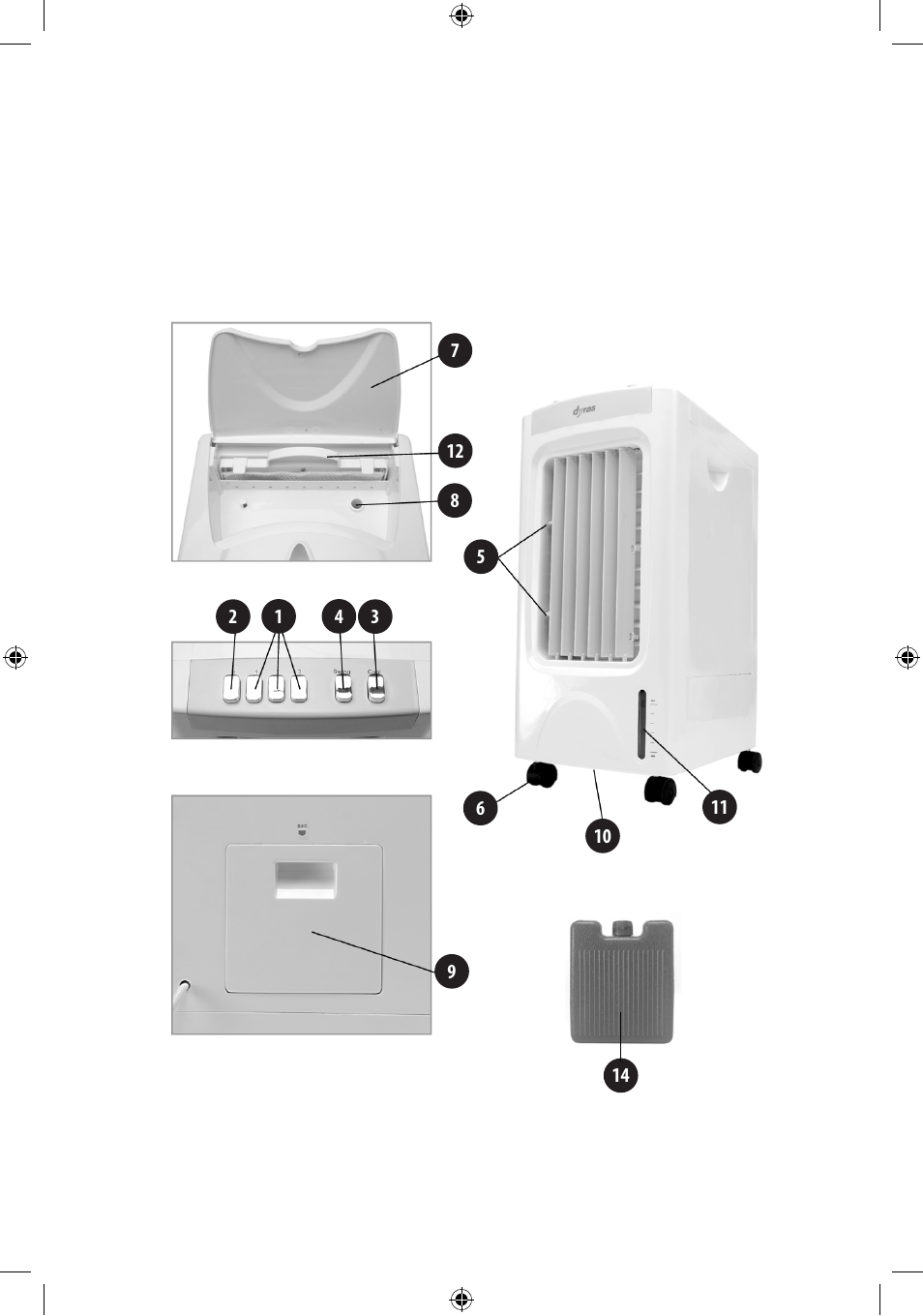Dyras DHCF-6025 User Manual | 23 pages