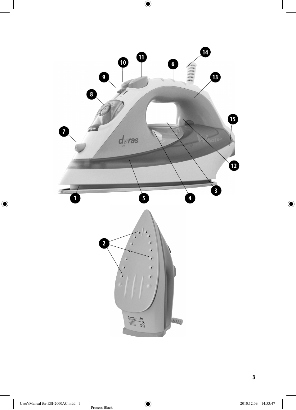 Dyras ESI-2000AC User Manual | 39 pages