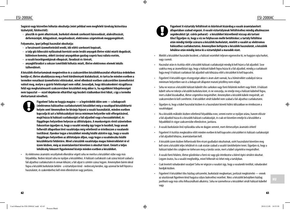 Esi-2000ac | Dyras ESI-2000AC User Manual | Page 32 / 39