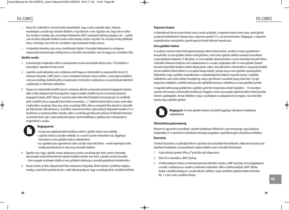 Esi-2200cs | Dyras ESI-2200CS User Manual | Page 35 / 39