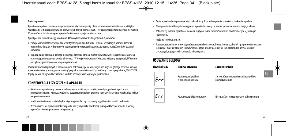 Dyras BPSS-4128 User Manual | Page 18 / 47