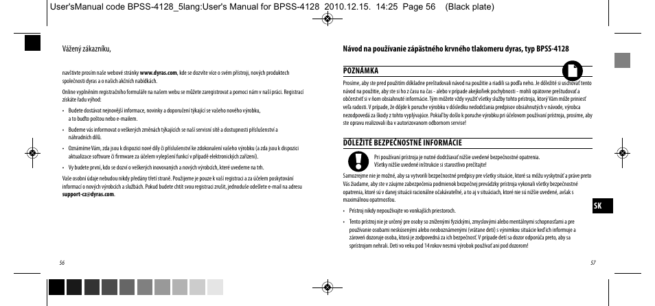 Dyras BPSS-4128 User Manual | Page 29 / 47