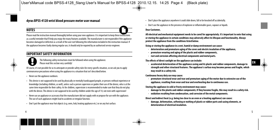 Dyras BPSS-4128 User Manual | Page 3 / 47