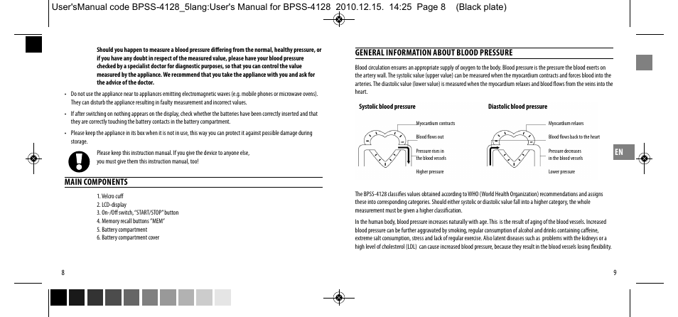 Dyras BPSS-4128 User Manual | Page 5 / 47