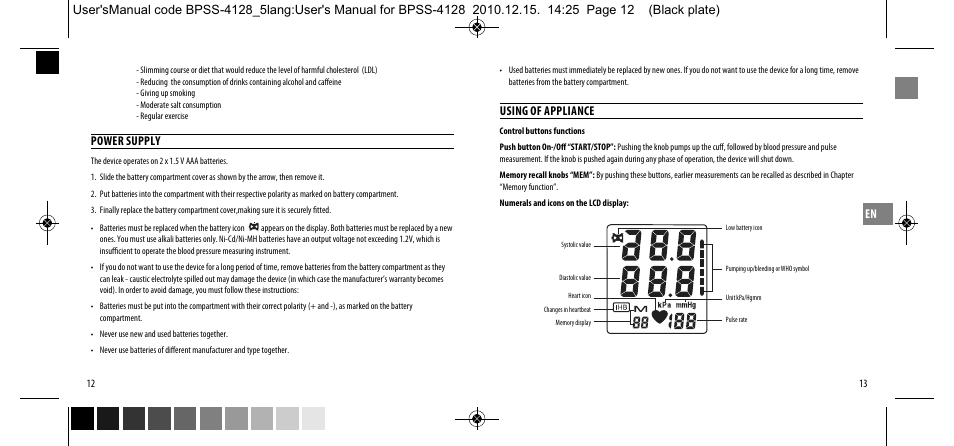 Dyras BPSS-4128 User Manual | Page 7 / 47