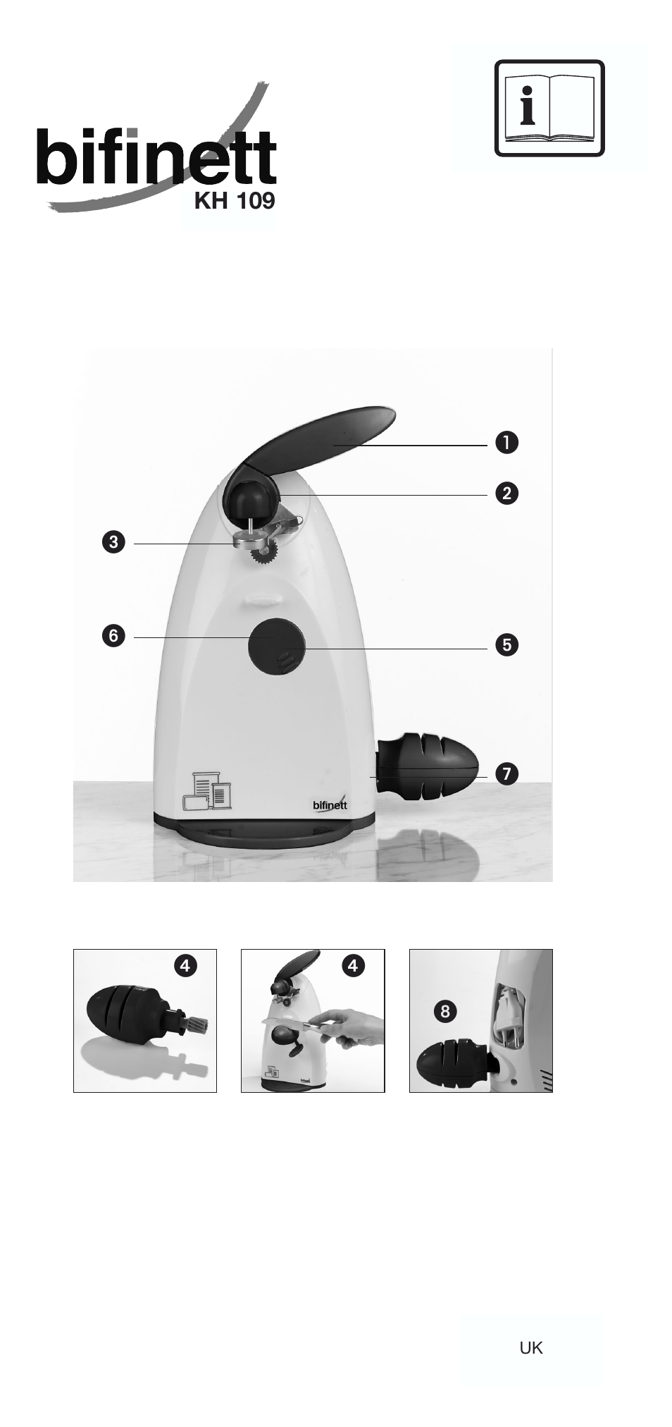 Bifinett KH 109 User Manual | 2 pages