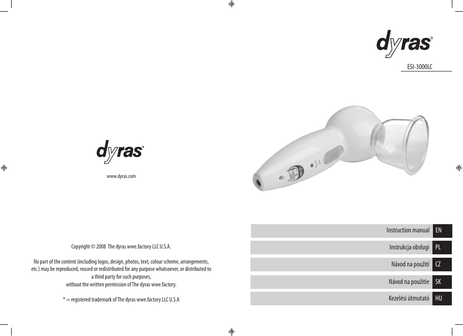 Dyras CLSS-430 User Manual | Page 2 / 23